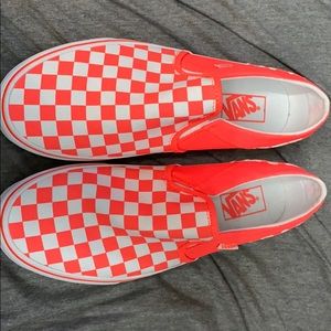Neon Van Slip on’s